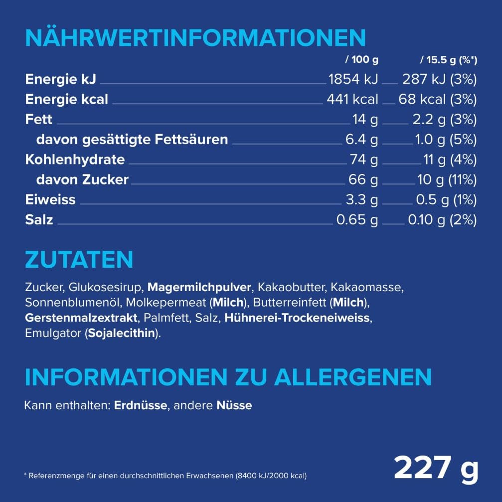 Mini opakowanie czekolady zbiorczej, mini tabliczki czekolady z kremem nugatowym w karmelu, 227 g, pomysł na prezent czekoladowy, duże opakowanie czekolady
