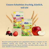 Alete Organiczne placki z pełnoziarnistych jabłek w plasterkach 8 x 132g