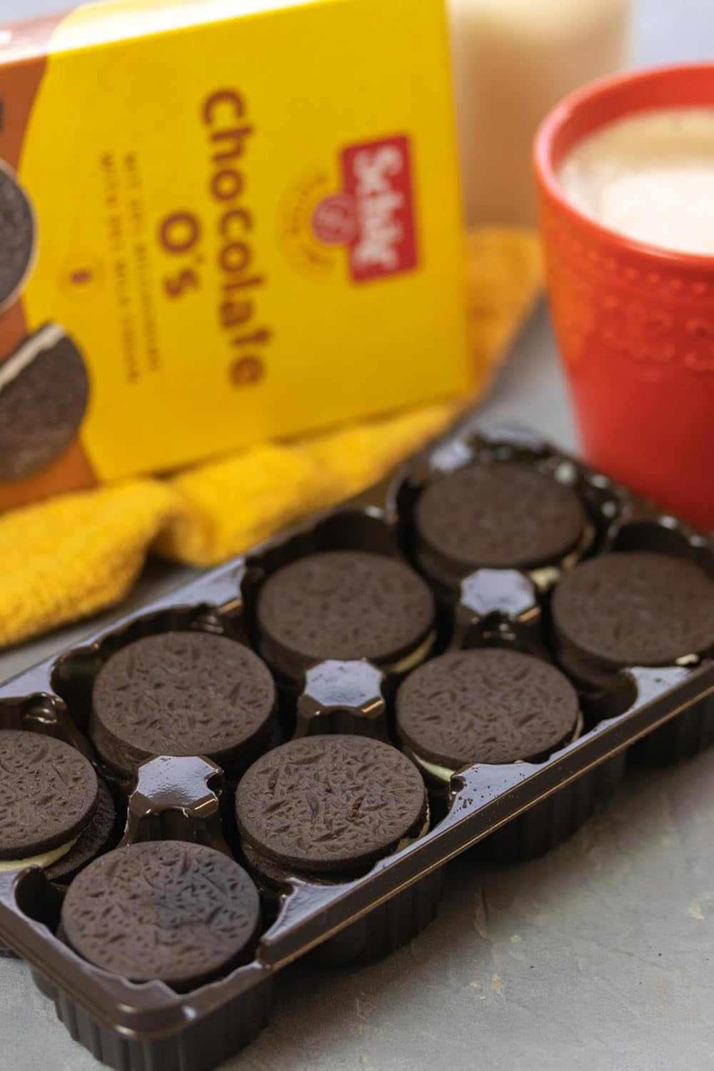 Ciasteczka kakaowe Chocolate O'S, 165 g