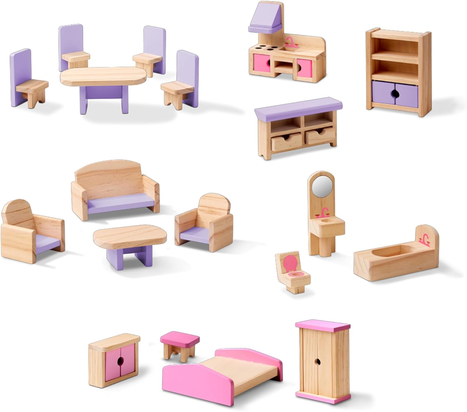Drewniany domek dla lalek Melissa & Doug