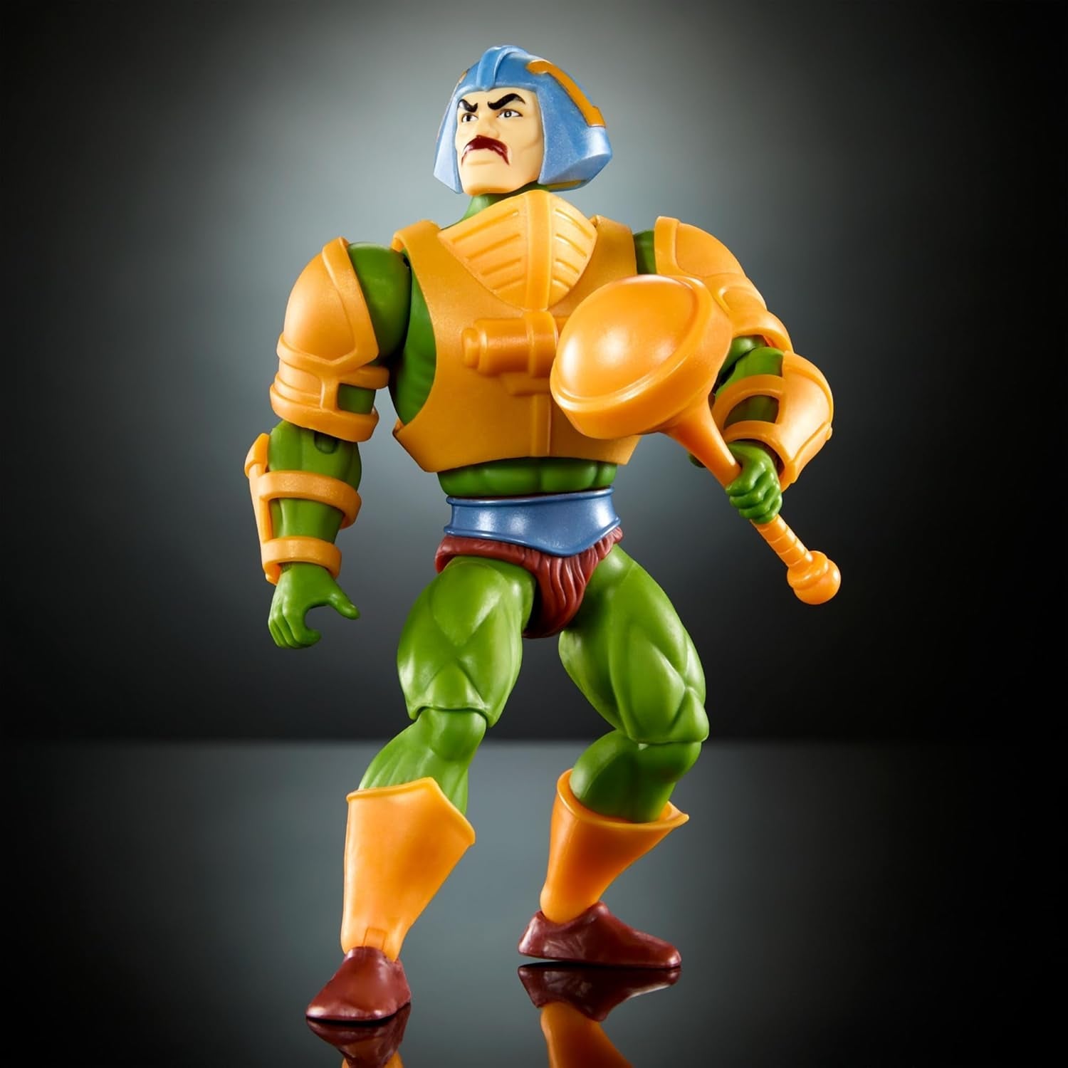 Zabawka Masters of the Universe Origins, zbrojny Duncan Figurka z kolekcji kreskówek, wysokość ok. 14 cm, bohater ze zdejmowaną zbroją i akcesoriami, figurki HYD25 Naty Shop