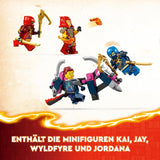 Zestaw LEGO NINJAGO Wspinający się mech ninja Kaia, zabawka ninja z figurką do zbudowania i 4 minifigurkami, zestaw przygodowy dla dzieci, prezent urodzinowy dla 9-letnich chłopców i dziewcząt 71812 Zestawy do budowania Szukaj sklepu LEGO
