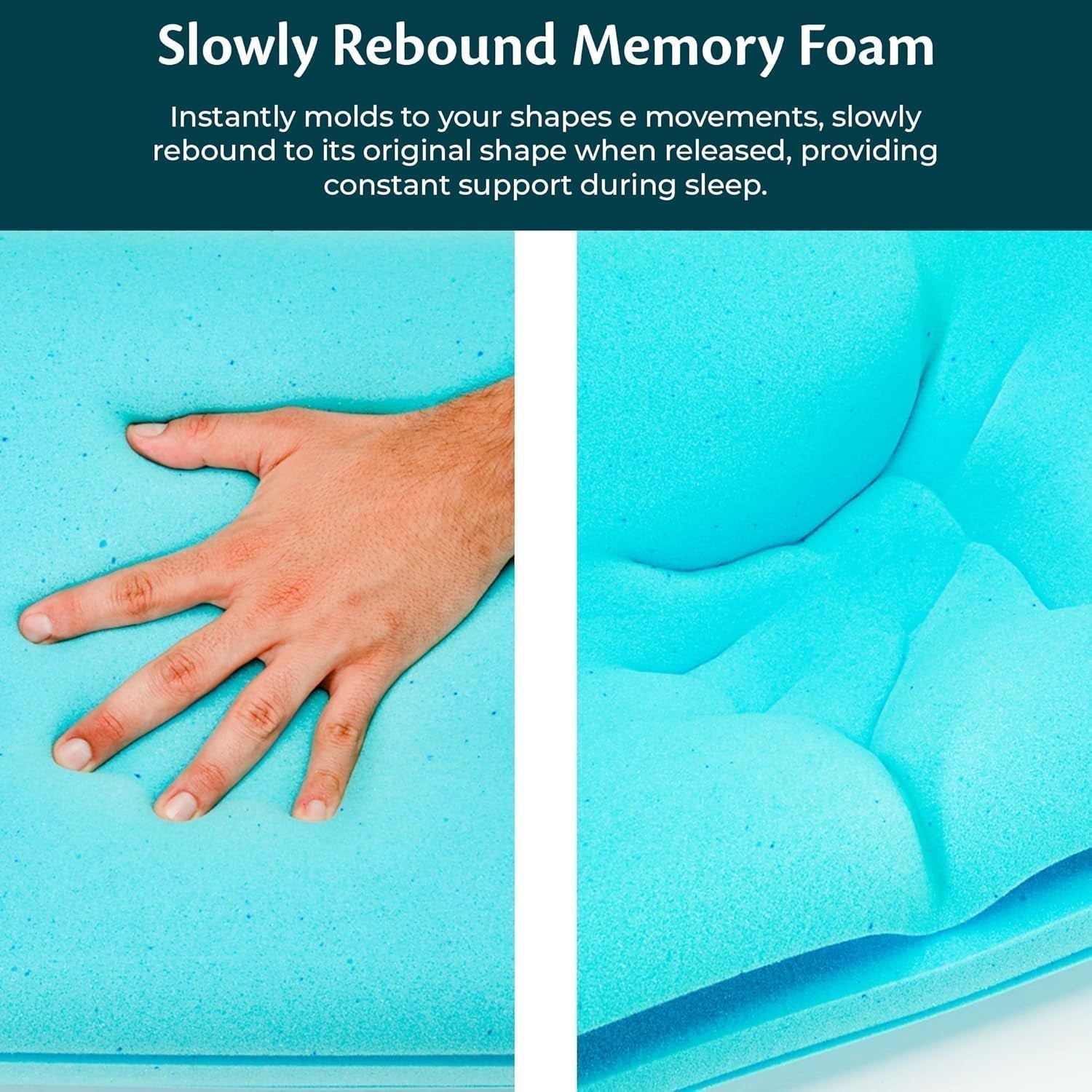 Podparcie szyi Poduszka z pianki memory z regulacją wysokości Ortopedyczne i ergonomiczne łóżko Poduszka łagodząca ból szyi Poduszka podtrzymująca szyję i zmywalne poliestry zapobiegające chrapaniu. Czapka Poduszki ortopedyczne szyjne Naty Shop