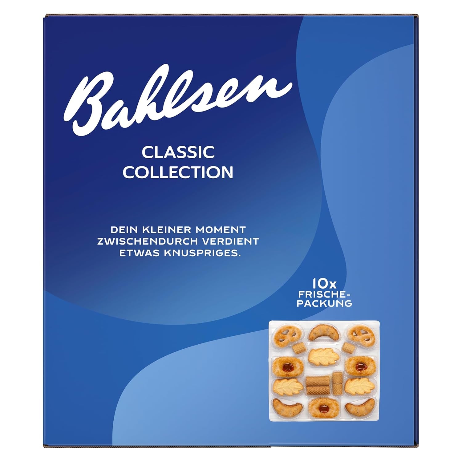 Kolekcja Bahlsen Caroline - 1 opakowanie - Mieszanka herbatników i wafli (10 x 161 g/ 1610 g)