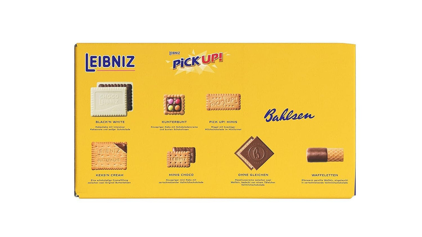 Bahlsen Our Biscuits Family, opakowanie 9 sztuk, mieszanka herbatników z 7 rodzajami chrupiących herbatników czekoladowych (9 x 280 g)