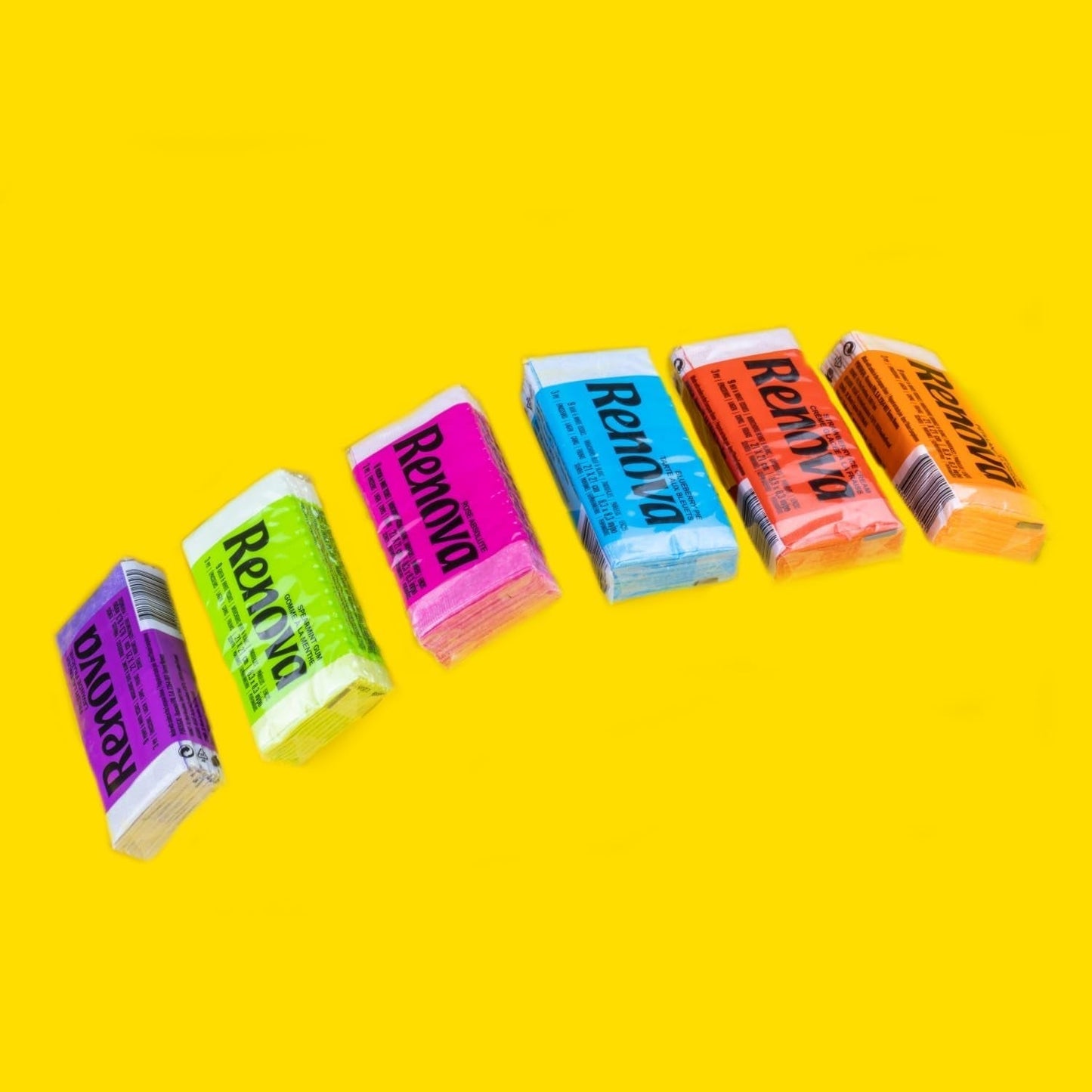 Chusteczki kieszonkowe RENOVA ORANGE FIZZ 6 opakowań