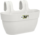 elho Vibia Campana Easy Hanger M 36 - Doniczka na balkon i na zewnątrz - Ø 36,0 x wys. 26,5 cm - Czarny/Antracyt