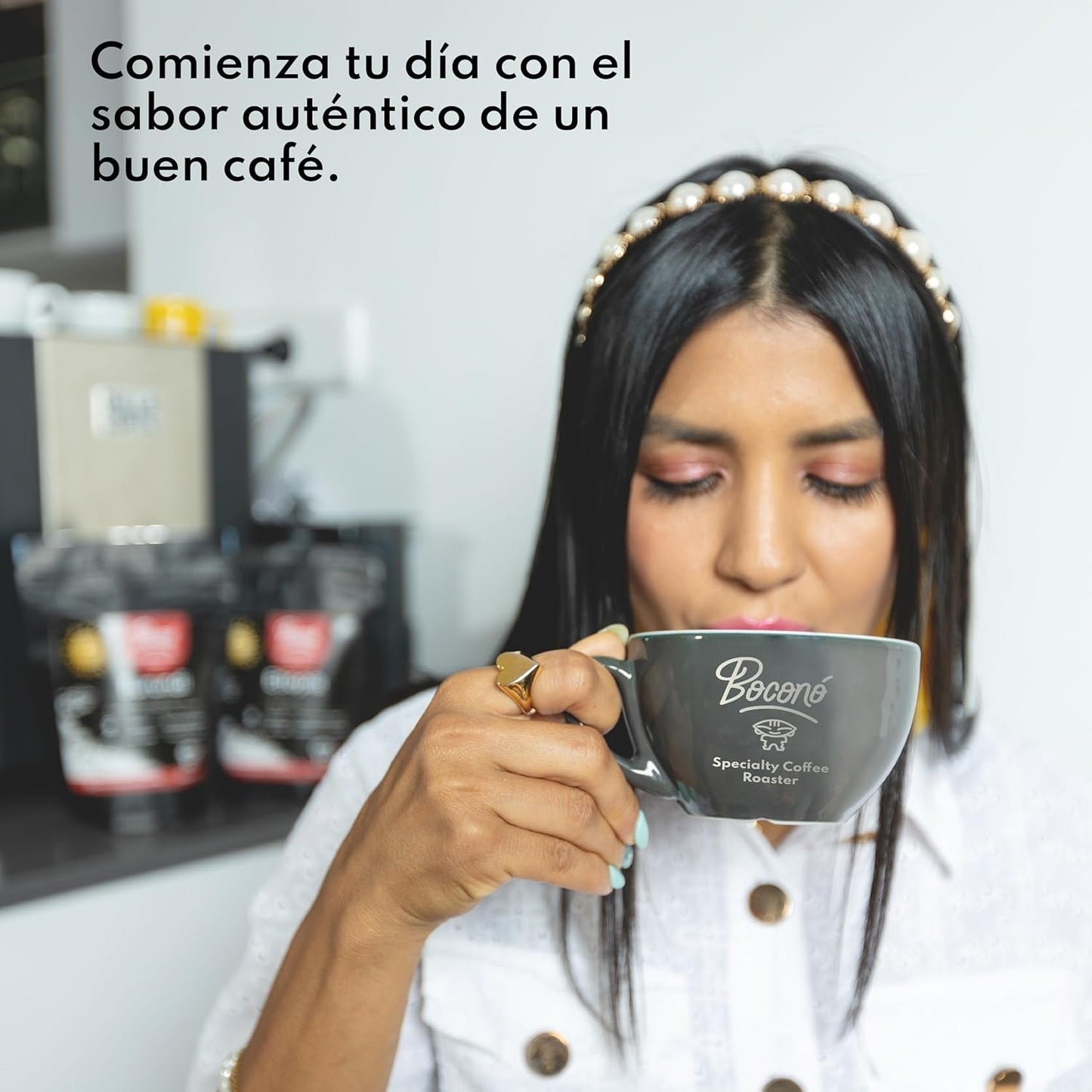 Boconó Specialty Kawa Etiopia 100% Arabika, średnio palona, ​​1 kg - Idealna do V60, Chemex, Kalita itp.