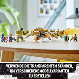 LEGO Marvel Avengers kontra. Zestaw zabawkowy Lewiatan z Hulkem i Kapitanem Ameryką, Lokim, Czarną Wdową i Chitauri Minifigurki Zestaw Avengers dla chłopców i dziewcząt w wieku 7+ 76290 Zestawy do budowania Besuche w sklepie LEGO