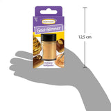 Günthart Backdecor Gold Powder - brokat jadalny, proszek do barwienia żywności, brokat do napojów - mały brokat ze złotym pyłem dla miłośników pieczenia, 1 opakowanie (1 x 7g)