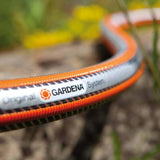 Gardena Wąż ogrodowy Polichlorek winylu (PVC), Comfort HighFLEX 19 mm (3/4 cala), 50 m: Wąż ogrodowy z profilem Power-Grip, ciśnienie rozrywające 30 bar, bardzo elastyczny, stabilny wymiarowo, odporny na promieniowanie UV, zapakowany (18085-20)