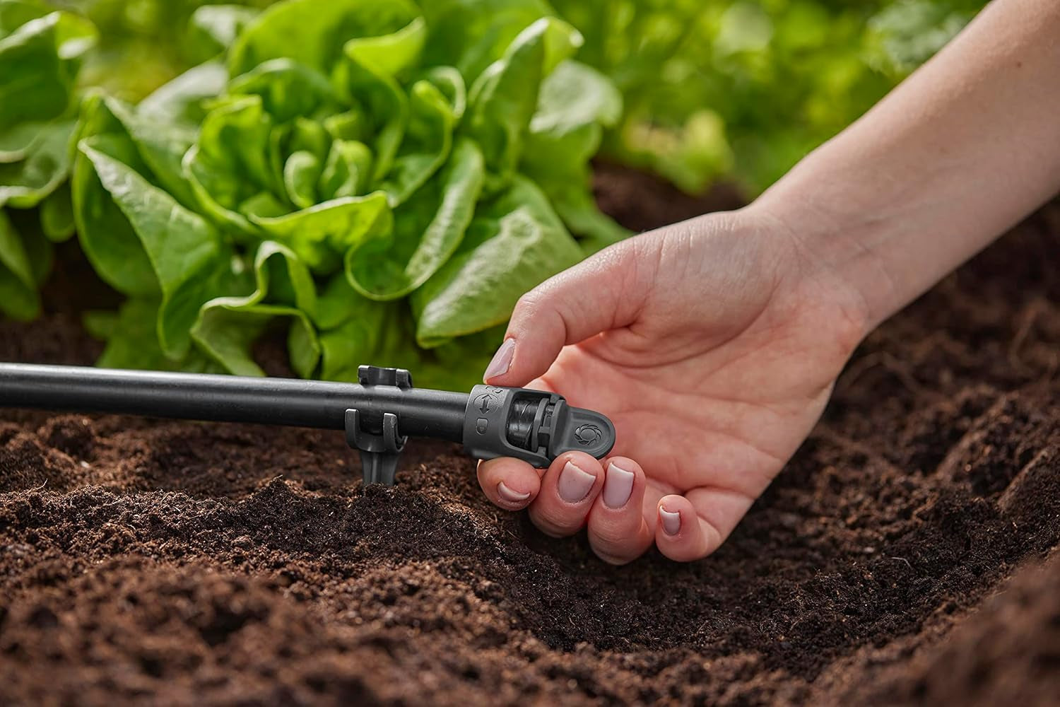Gardena Korek uszczelniający do systemu Micro-Drip 13 mm (1/2 cala): Praktyczne zamknięcie do rur 13 mm, Szybka i łatwa technologia łączenia, wielokrotnego użytku (13205-20)