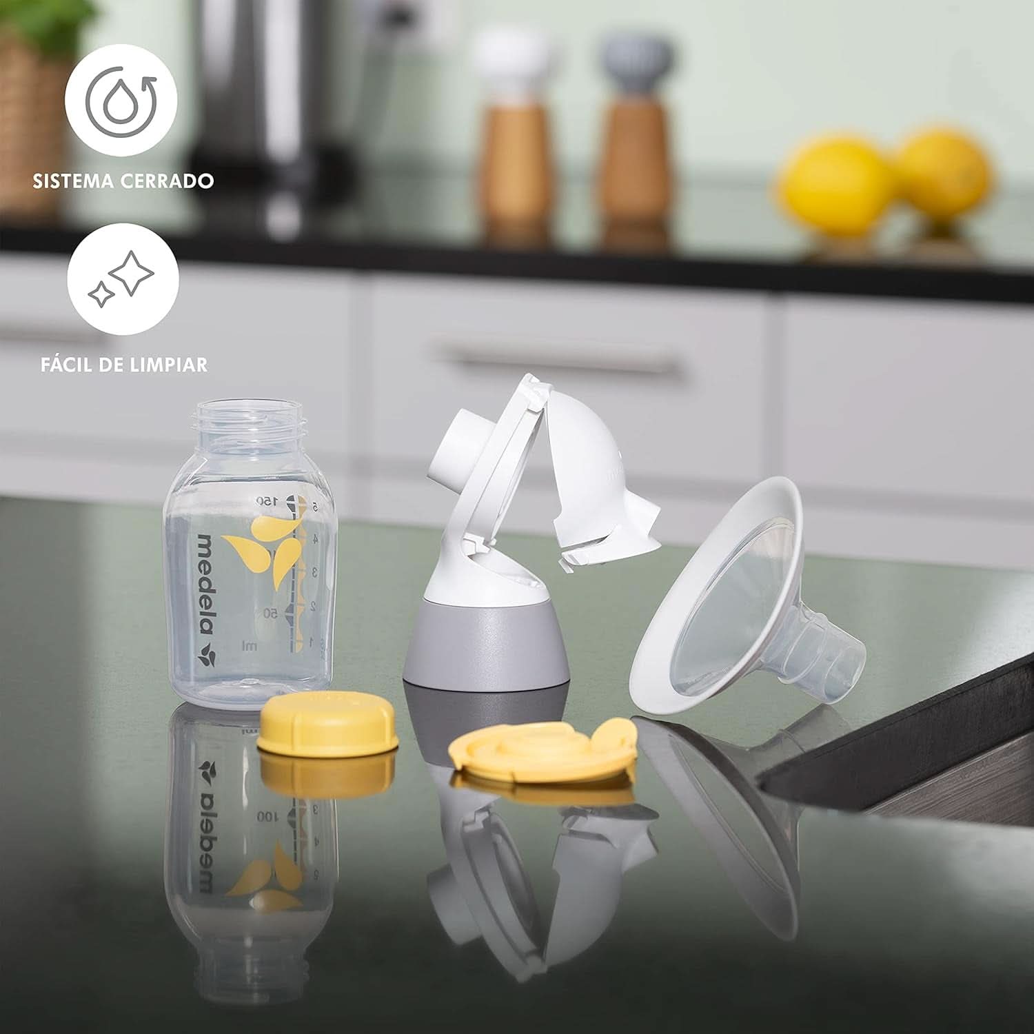 Laktator elektryczny Medela Solo z lejkiem Personalfit Flex i technologią ekstrakcji 2-fazowej Akcesoria Żywność i karmienie piersią Sklep Bebe Naty