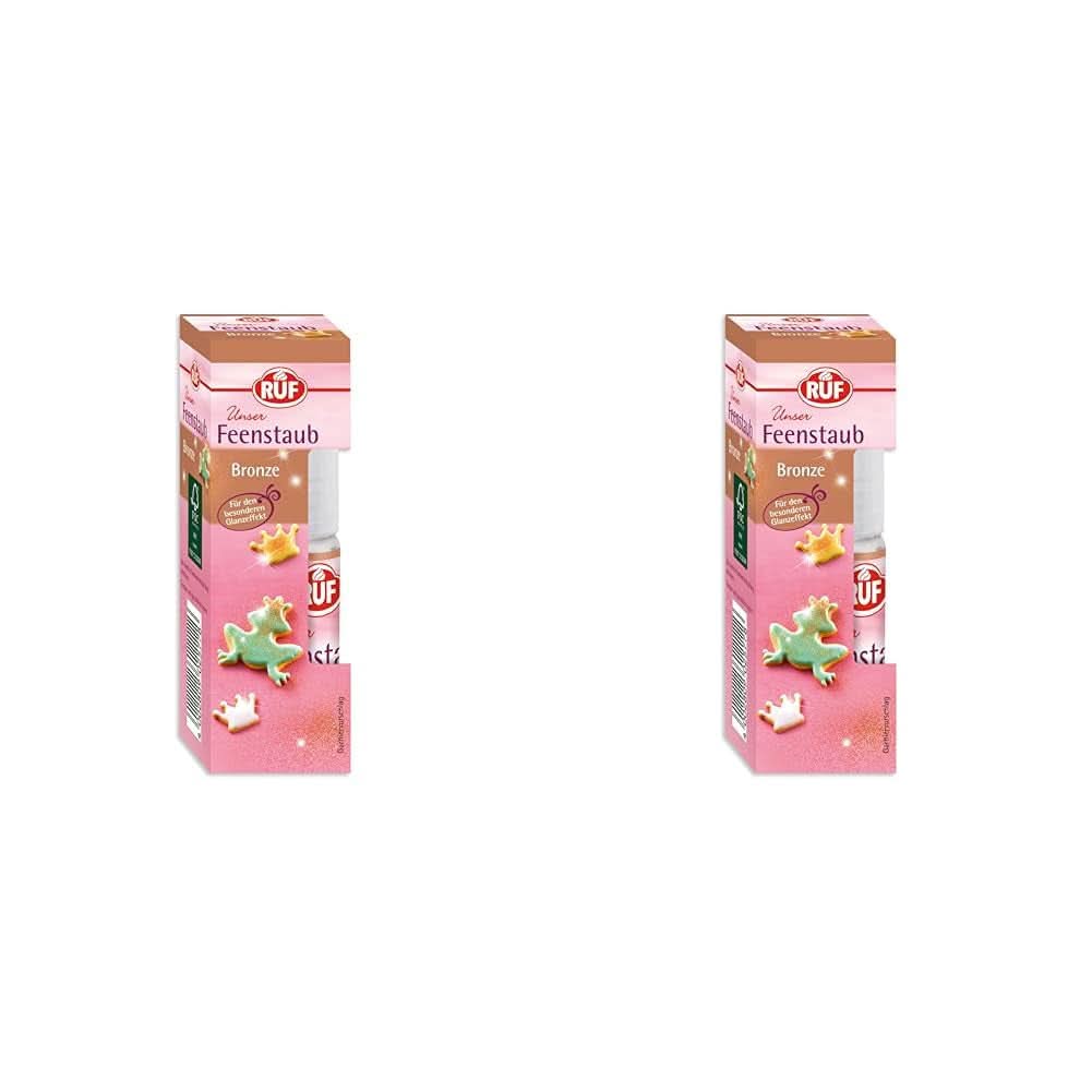 RUF Fairy Dust Jadalny brokatowy pył w butelce z pompką 10 gramów Sprinkles Naty Shop Bronze 2 x 10 gramów