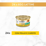 Purina Gold Wilgotne klopsiki warzywne z kurczakiem i marchewką, 24 puszki po 85 g