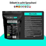 Dieta Natury - Bio-Inulina 1 Kg | Z Agawą | Natürliches Präbiotikum Słodziki Naty Shop