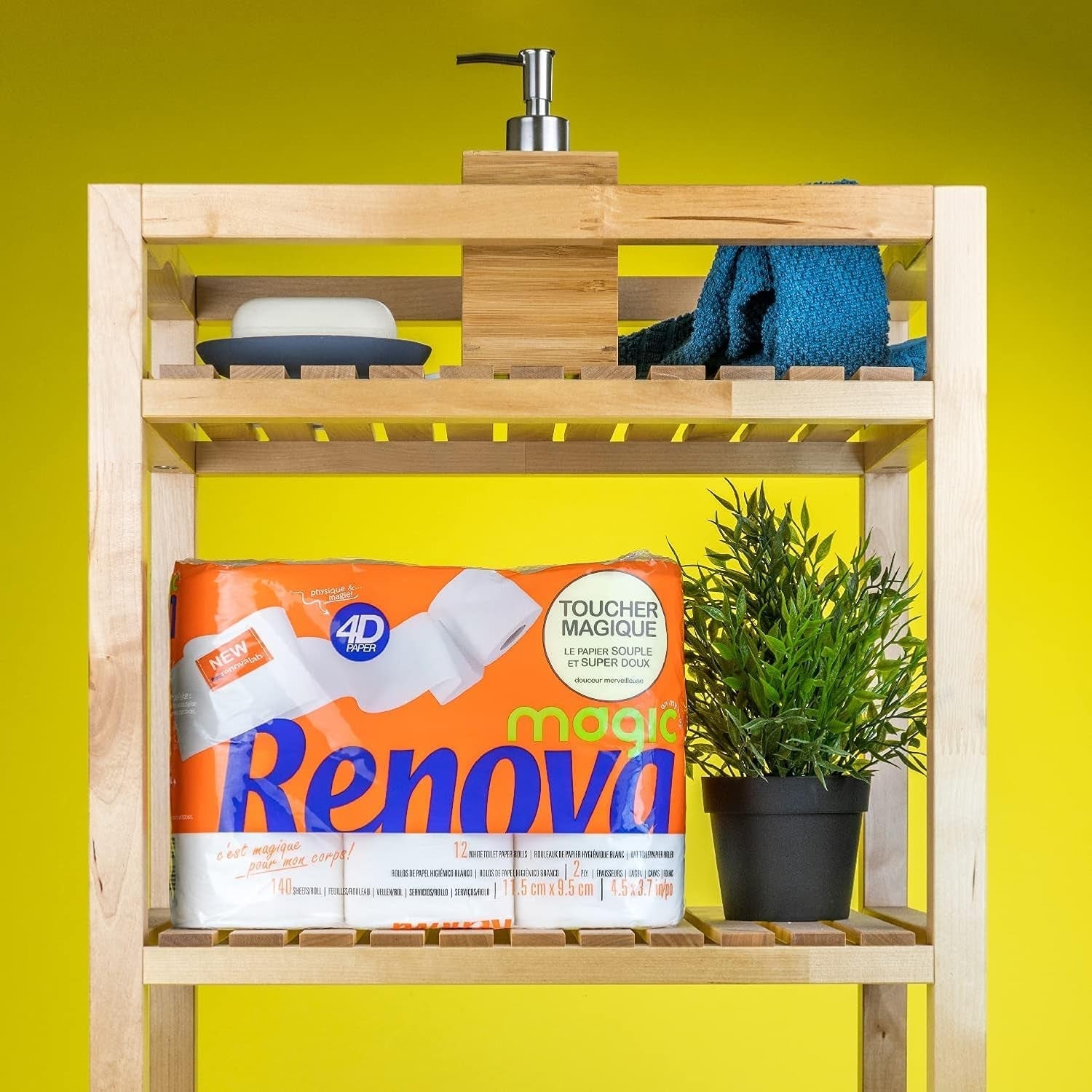 Papier toaletowy Renova - 9 rolek