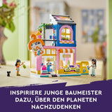 LEGO Friends Zestaw do budowania sklepu z modą vintage dla dzieci ze sklepem z zabawkami, figurkami i kotem, model do odgrywania ról zapewniający rozwój społeczno-emocjonalny, prezent dla 6-letnich dziewcząt i chłopców 42614 Zestawy do budowania Besuche den LEGO-Store