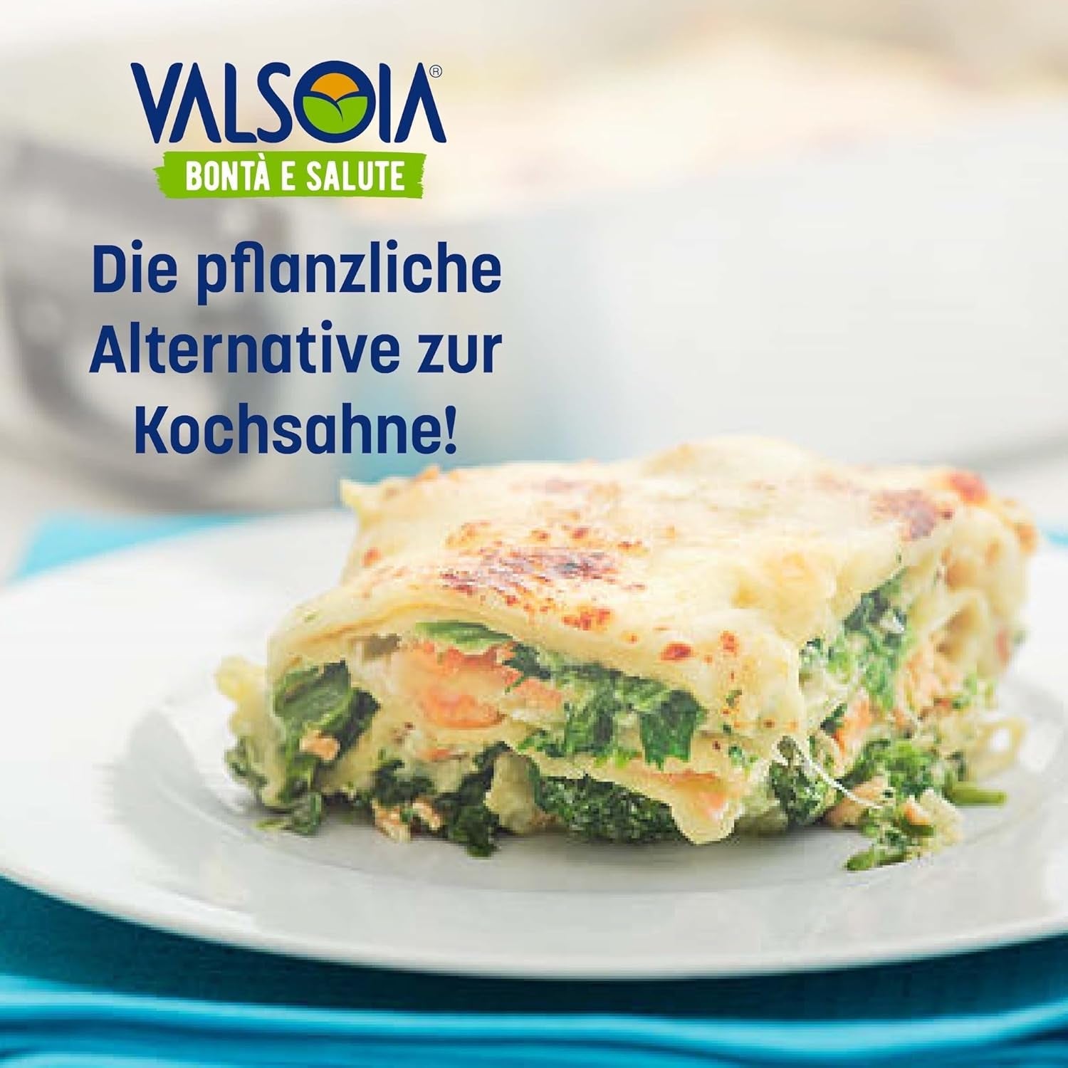 Condisoia krem, idealny krem ​​do gotowania dla osób z nietolerancją laktozy, wegan i wegetarian, wszechstronny w kuchni, 6 x 200 g