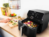 Frytownica Tefal Easy Fry Mega na gorące powietrze, pojemność 7,5 litra, do 8 osób, EY8558E0 Sprzęt AGD Naty Shop