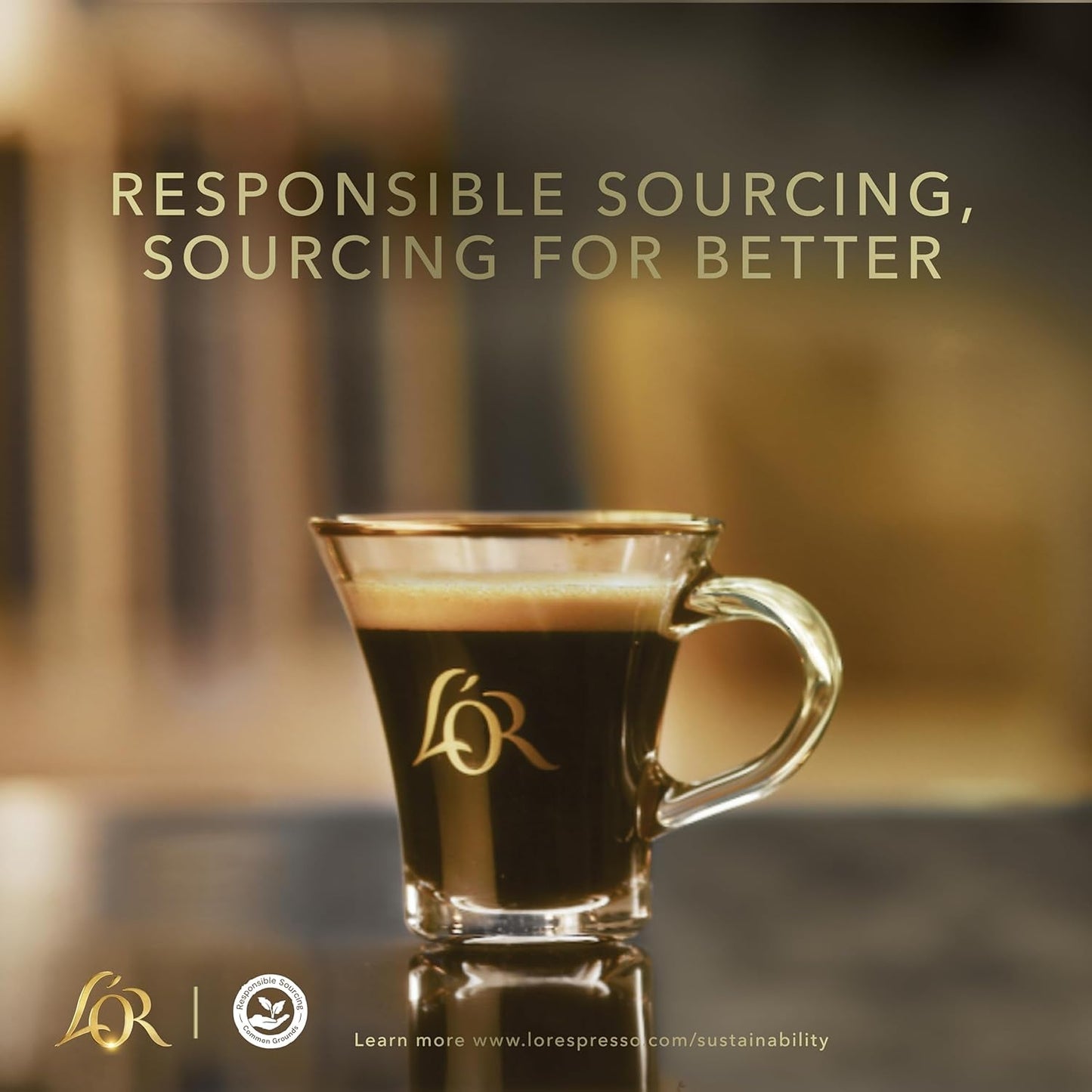 L'OR Barista Kaffeekapseln Ristretto, wyłącznie dla L'OR Barista Maschinen, pakiet 5er, 5 x 10 Kapseln