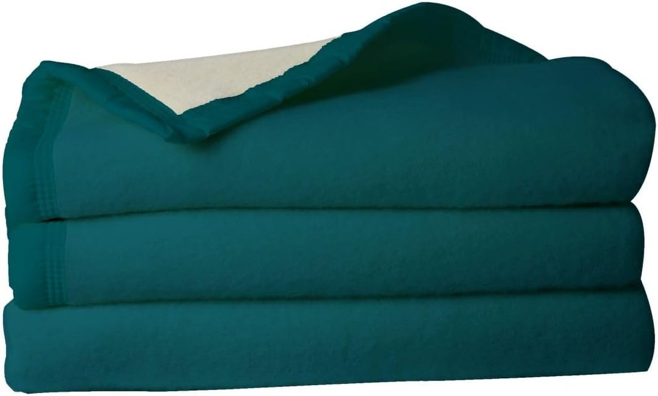 Koc wełniany Toison D'Or Volta Woolmark, 240 cm x 260 cm, rozmiar pawia, królowa (standard brytyjski) Kołdry i kołdry Naty Shop Domyślny tytuł