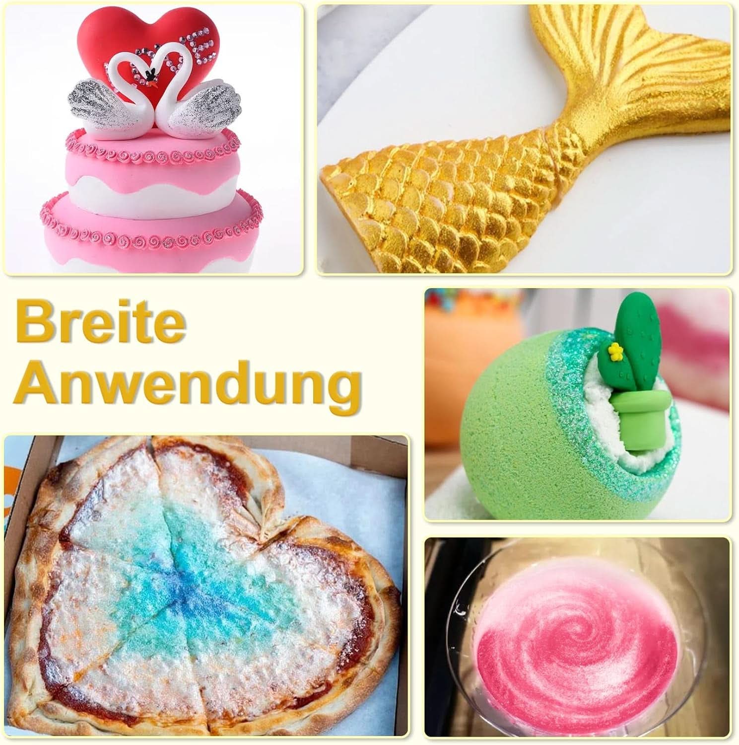 Brokat jadalny, 5 gramów Glitter Nati Shop