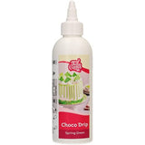 Funcakes Choco Drip Spring Green (zielony): Köstlicher Gesmack, Einfach Zu Verbenen, Perfekt Für Tropfkuchen, Drip Gesmack Nach Schokolade. Wiederverschließbare Packung 180 G. Mieszanka do pieczenia i gotowania Naty Shop Default Title