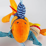 SIGIKID 40104 Aktywna rybka Baby Activity PlayQ Zabawka dla dzieci dla dziewczynek i chłopców polecana od 3 miesiąca wielokolorowy Baby Toys Naty Shop