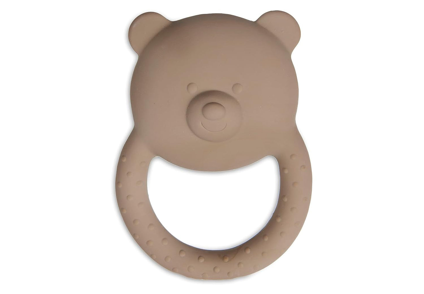 Jollein 101-001-67008 Gryzak z naturalnej gumy Teddy Bear Biscuit