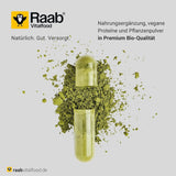 Raab Vitalfood® Premium Bio Matcha w proszku (30g) - Oryginalna z Japonii, czysta matcha w proszku bez dodatków, drobno zmielona, ​​o lekko gorzkim smaku, zielona herbata w proszku, wegańska, ceremonia herbaciana