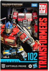 Transformers Studio Series Voyager Class Bunt Bestii 102 Optimus Prime Figurka Czerwony Biały Niebieski Figurki Naty Shop