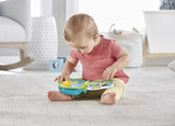 Śpiewnik Fisher-Price Musical Animal Friends | Zabawka dla niemowląt od 6 miesięcy, 1 roku dla dziewcząt i chłopców | Zabawka dla dzieci | Książka muzyczna z dźwiękami i efektami świetlnymi | Zabawka edukacyjna (niemiecki), GFP29 Jucarii Bebe Naty Shop