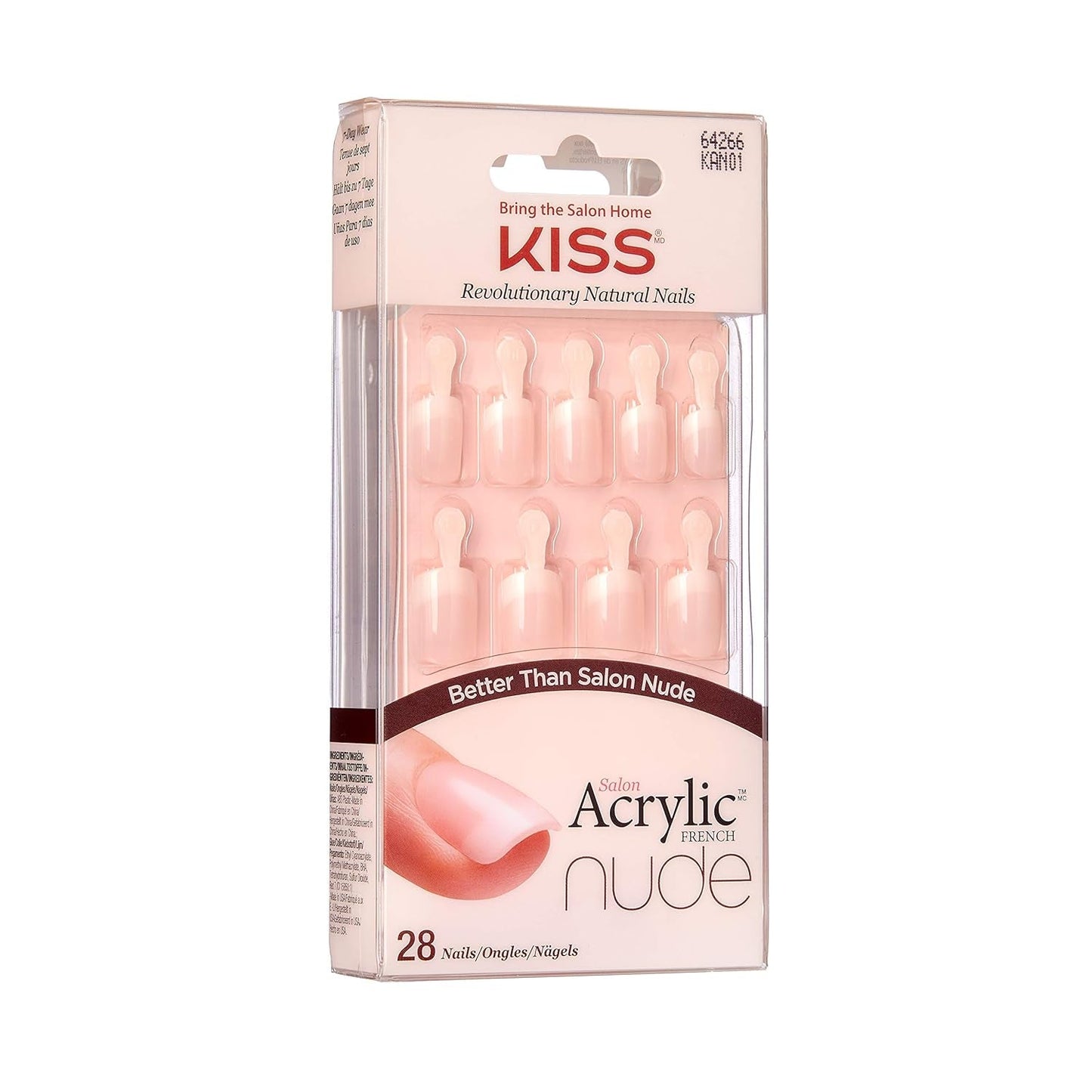Kiss Nude Nails Cashmere & Nude Nails Niesamowite paznokcie