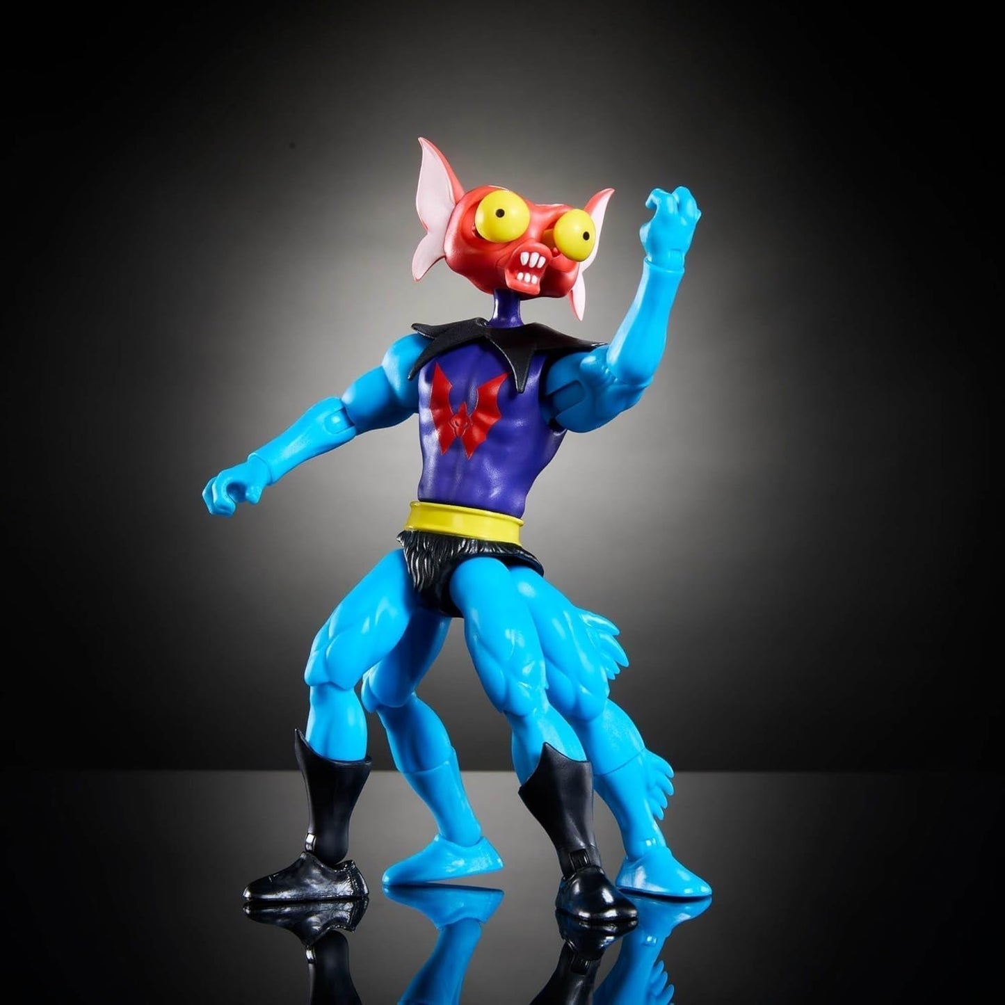 Figurka Masters of the Universe Origins Mantenna Princess of Power z kolekcji kreskówek, ok. Telewizor o wysokości 14 cm, lata 80. Bogeyman Lift-Up Eyes JBM78 Figurki Naty Shop
