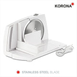 Korona 25500 Krajalnica wielofunkcyjna, regulowana szerokość cięcia, ostrze ze stali nierdzewnej Tarki i krajalnice Naty Shop