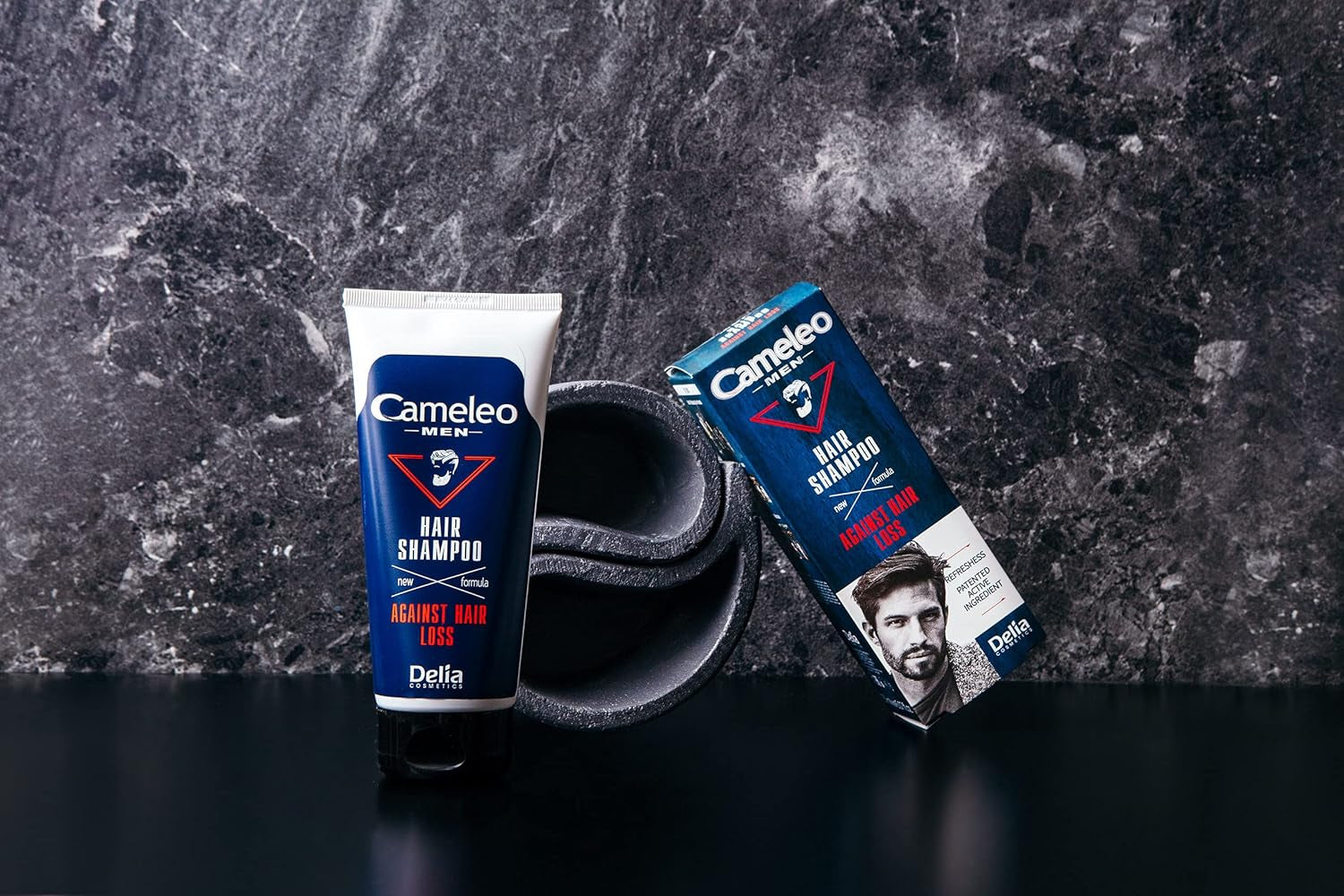 Cameleo Men - Płyn do mycia włosów dla mężczyzn przeciw wypadaniu włosów, 150 ml Pielęgnacja włosów Naty Shop