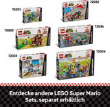LEGO Super Mario: Mario Kart — standardowy gokart, kolekcja Nintendo, prezent dla dzieci, pozwala chłopcom, dziewczętom i graczom od 7 lat na niezależną zabawę, zabawka przygodowa z figurką ropuchy 72032 Zestawy do budowania Besuche den LEGO-Store