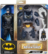 Figurka DC Batman Adventures, 30 cm - z 16 elementami wyposażenia, w pełni ruchoma, zapewniająca ekscytujące przygody i pełne akcji akrobacje, zabawka dla dzieci od 3 lat i więcej Figurki Naty Shop