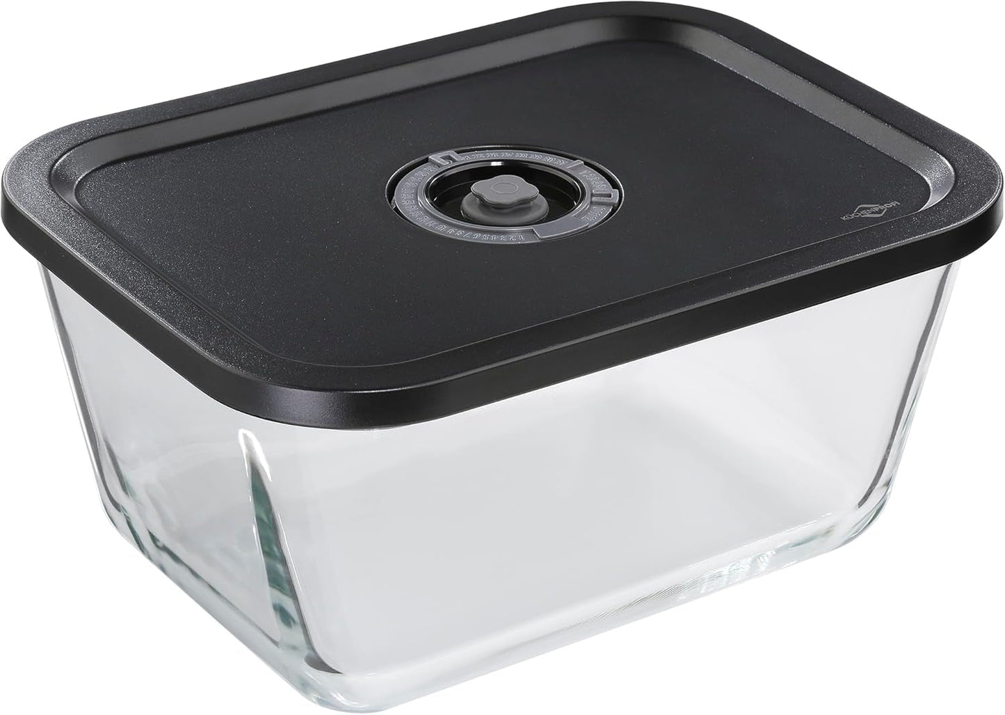 Zestaw próżniowy Küchenprofi EASYFRESH | Zestaw 7 sztuk | 1x elektryczna pompa próżniowa, 1x słoik próżniowy S, M i L, 3x worki próżniowe 22x21 cm | szkło borokrzemowe, tworzywo sztuczne wysokiej jakości | przygotowanie i przechowywanie Pudełka do przechowywania żywności Naty Shop Pudełko próżniowe Xl