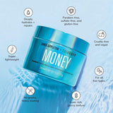 COLOR WOW Nawilżająca maska do włosów Money 215 ml - maska do włosów suchych i zniszczonych, nawilżanie włosów - pielęgnacja i termoochrona włosów, niebieska Maska do włosów Naty Shop