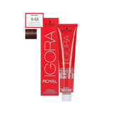 Schwarzkopf IGORA Royal Premium Hair Color 6-68 ciemny blond czekoladowo-czerwony, 1 opakowanie (1 x 60 g) Farba do włosów Naty Shop