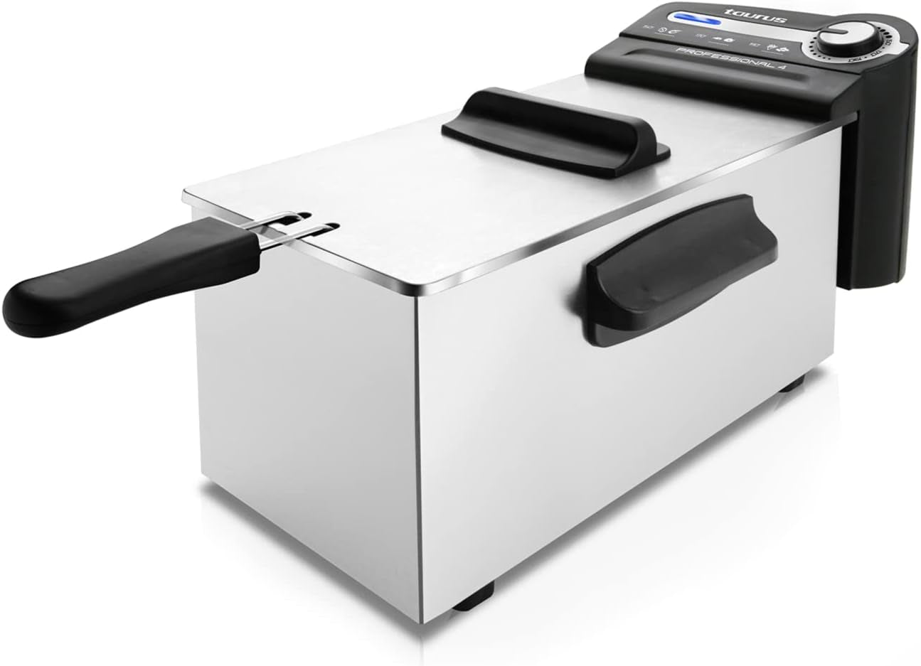 Taurus Professional 2 plus - Frytkownica olejowa, 2 litry, 1700 W, stal nierdzewna 18/8 Sprzęt Naty Shop 4L