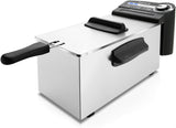 Taurus Professional 2 plus - Frytkownica olejowa, 2 litry, 1700 W, stal nierdzewna 18/8 Sprzęt Naty Shop 4L