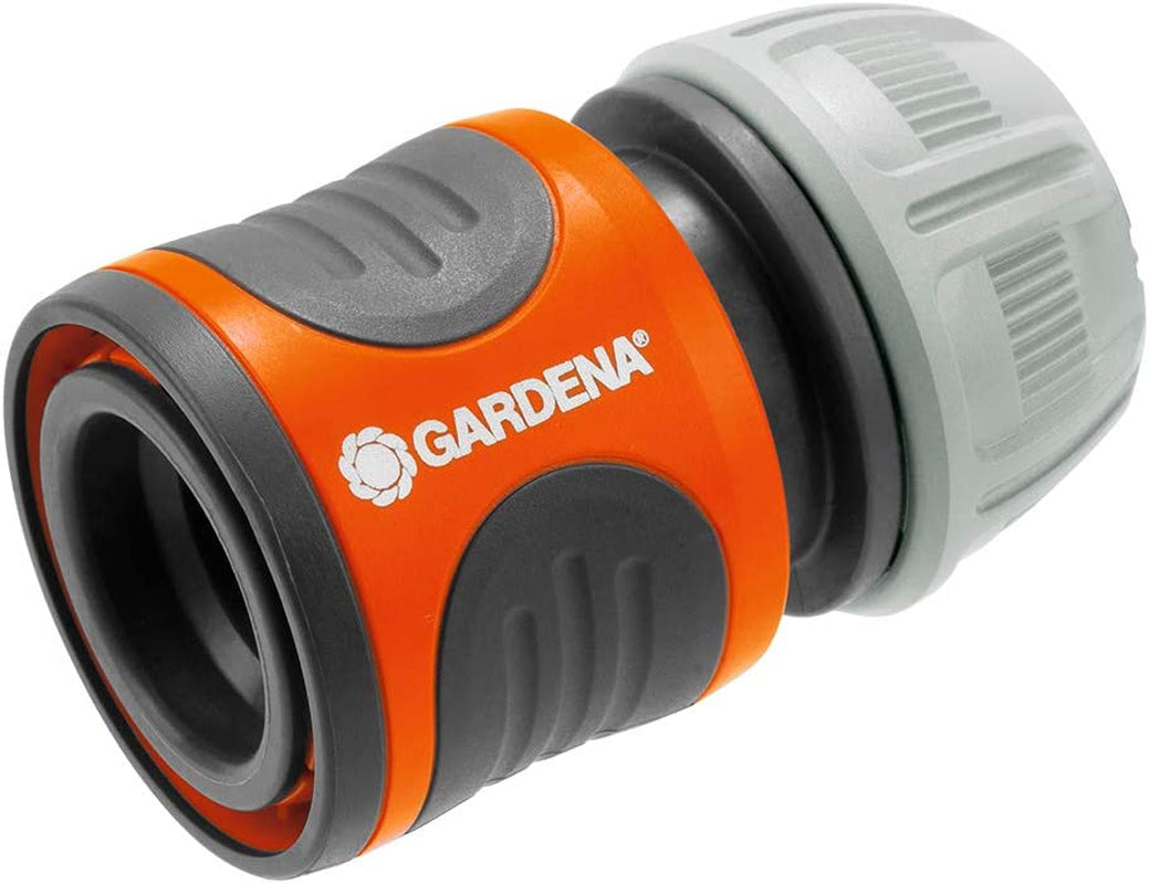Zestaw złączy Gardena: złączka do węża z przedłużeniem 13 mm (1/2 cala) i 15 mm (5/8 cala), nawet przy wysokim ciśnieniu wody, łatwy montaż (18283-20)