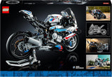 LEGO Technic Model motocykla BMW M 1000 RR Zestaw modeli dla dorosłych jako prezent rękodzielniczy dla mężczyzn i kobiet Wystrój domu lub biura 42130 Zestawy do budowania Besuche den LEGO-Store