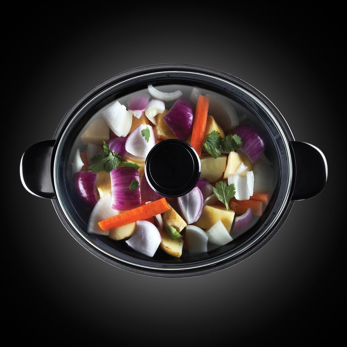 Wolnowar Russell Hobbs, 3,5 litra z powłoką nieprzywierającą, stal nierdzewna, 3 ustawienia temperatury i funkcja utrzymywania ciepła, Wolnowar 160 W Naty Shop