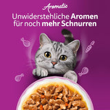WHISKAS Mokra aromatyczna karma dla kota w sosie 40 x 85g Wybór ryb