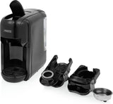 Princess Espressor 249452 – Do kapsułek Nespresso™, Dolce Gusto i ESE – 19 bar Włoska pompa – 0,6 l – 1450 W