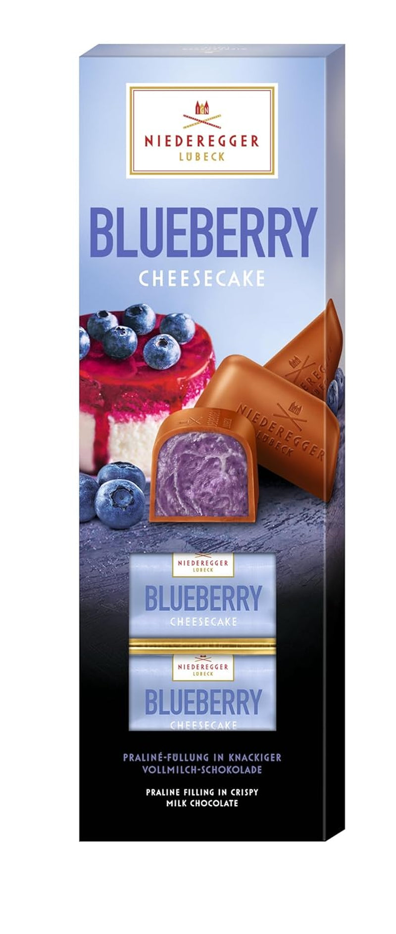 Niederegger Klasyczna Czekolada „Sernik Jagodowy” 100g